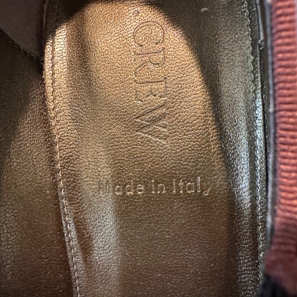 J. Crew Mary Jane Spectator Peep Toe Patent Leather Heels - Picture 5 of 11